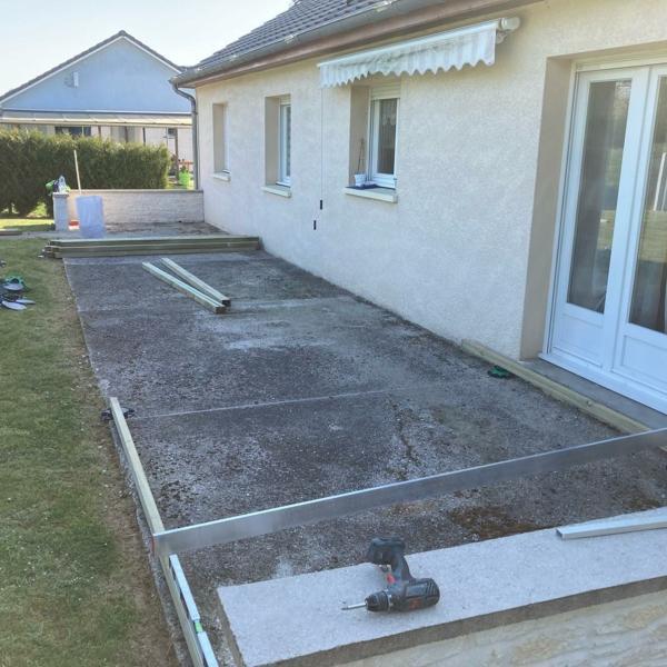 Construction de terrasses en bois Ardennes